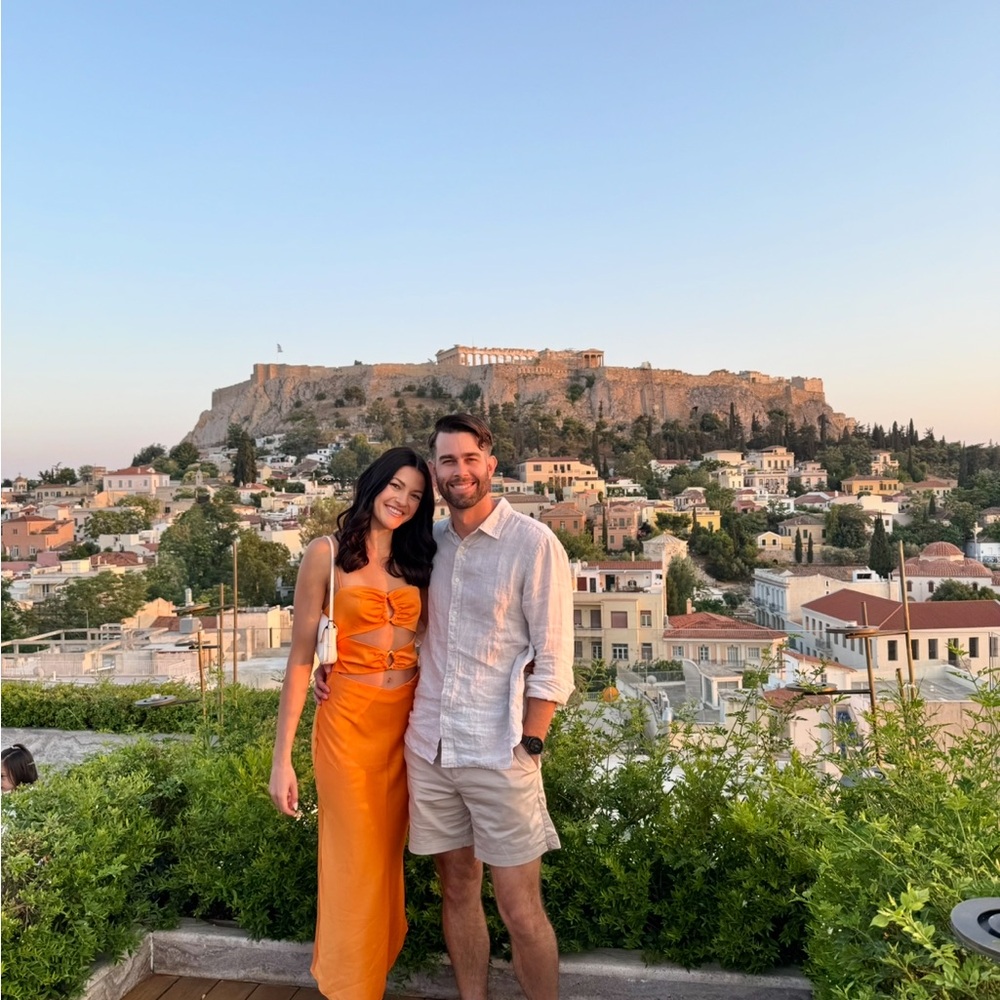 Zara Orange Midi Dress - Picture 3 of 3
